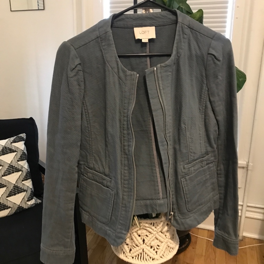 Blue jacket